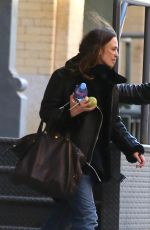 KEIRA KNIGHTLEY Leaves Her Apartment in New York 11/14/2015