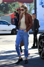 GIGI HADID Out and About in Los Angeles 11/16/2015