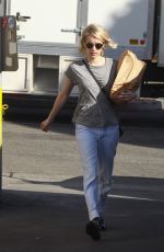 EMMA ROBERTS Shopping at Barney\