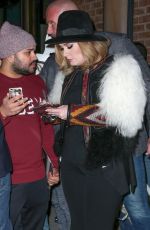 ADELE Out and About in New York 11/20/2015