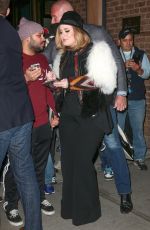 ADELE Out and About in New York 11/20/2015
