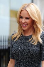 KYLIE MINOGUE Out and About in London 10/30/2015