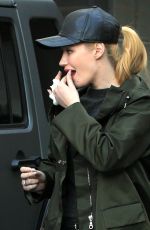 IGGY AZALEA Leaves a Dermatologist Office in Beverly Hills 11/20/2015