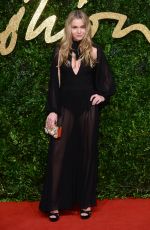 IMOGEN WATERHOUSE at 2015 British Fashion Awards in London 11/23/2015