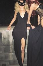 IRELAND BALDWIN at a Halloween Party 10/29/2015 - Instagram Pics