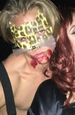 IRELAND BALDWIN at a Halloween Party 10/29/2015 - Instagram Pics