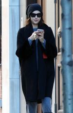 IRINA SHAYK Out and About in New York 11/29/2015