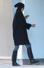 IRINA SHAYK Out and About in New York 11/29/2015