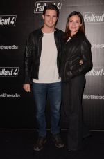 ITALIA RICCI at Fallout 4 Video Game Launch Event in Los Angeles 11/05/2015
