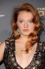 JACQUELINE EMERSON at The Hunger Games: Mockingjay, Part 2 Premiere in Los Angeles 11/16/2015