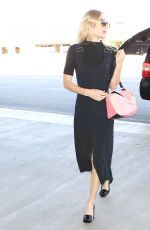 JAIME KING Arrives at LAX Airport in Los Angeles 10/30/2015