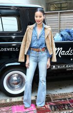 JAMIE CHUNG at Madewell Denim Recycling Drive in Beverly Hills 11/06/2015