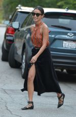 JAMIE CHUNG Walks Her Dog Out in Los Angeles 11/05/2015