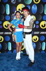JANEL PARRISH at Just Jared Halloween Party in Hollywood 10/31/2015