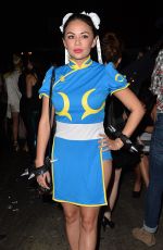 JANEL PARRISH at Just Jared Halloween Party in Hollywood 10/31/2015