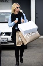JANUARY JONES Leaves Meche Salon in Los Angeles 11/04/2015