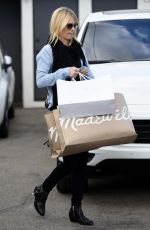 JANUARY JONES Leaves Meche Salon in Los Angeles 11/04/2015