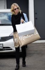 JANUARY JONES Leaves Meche Salon in Los Angeles 11/04/2015