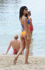 JASMIN WALIA in Bikini at a Beach in Ibiza 08/30/2015