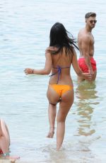 JASMIN WALIA in Bikini at a Beach in Ibiza 08/30/2015