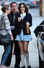 JENA MALONE Arrives at Jimmy Kimmel Live in Los Angeles 11/10/2015