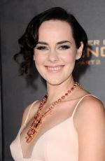 JENA MALONE at The Hunger Games: Mockingjay, Part 2 Premiere in Los Angeles 11/16/2015