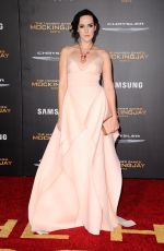 JENA MALONE at The Hunger Games: Mockingjay, Part 2 Premiere in Los Angeles 11/16/2015