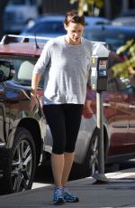 JENNIFER GARNER in Leggings Out in Brentwood 11/14/2015
