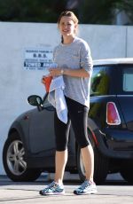 JENNIFER GARNER in Leggings Out in Brentwood 11/14/2015