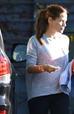 JENNIFER GARNER in Leggings Out in Brentwood 11/14/2015