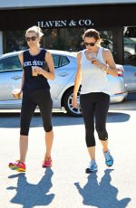 JENNIFER GARNER Leaves a Gym in Los Angeles 11/07/2015