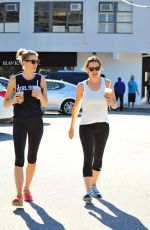 JENNIFER GARNER Leaves a Gym in Los Angeles 11/07/2015