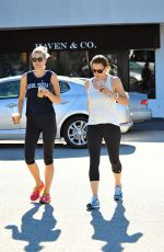 JENNIFER GARNER Leaves a Gym in Los Angeles 11/07/2015