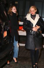 JENNIFER LAWRENCE and EMMA STONE Out for Dinner in New York 11/23/2015