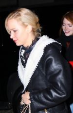 JENNIFER LAWRENCE and EMMA STONE Out for Dinner in New York 11/23/2015