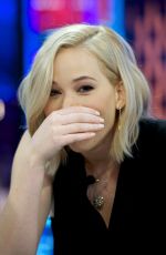 JENNIFER LAWRENCE at El Hormiguero TV Show in Madrid 11/26/2015