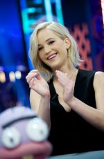 JENNIFER LAWRENCE at El Hormiguero TV Show in Madrid 11/26/2015