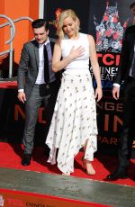 JENNIFER LAWRENCE at The Hunger Games: Mockingjay, Part 2 Handprint Ceremony in Hollywood