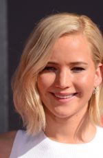 JENNIFER LAWRENCE at The Hunger Games: Mockingjay, Part 2 Handprint Ceremony in Hollywood