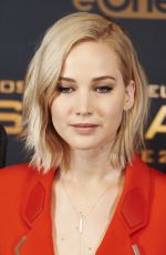 JENNIFER LAWRENCE at The Hunger Games: Mockingjay, Part 2 Photocall in Madrid 11/10/2015