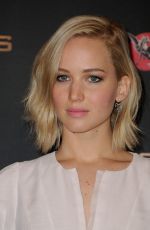 JENNIFER LAWRENCE at The Hunger Games: Mockingjay, Part 2 Photocall in Paris 11/09/2015