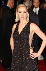 JENNIFER LAWRENCE at The Hunger Games: Mockingjay, Part 2 Premiere in London 11/05/2015