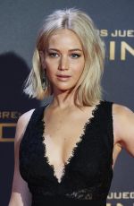 JENNIFER LAWRENCE at The Hunger Games: Mockingjay, Part 2 Premiere in Madrid 11/10/2015