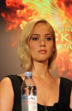 JENNIFER LAWRENCE at The Hunger Games: Mockingjay, Part 2 Press Conference 10/31/2015