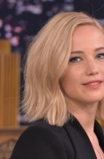 JENNIFER LAWRENCE at The Tonight Show Starring Jimmy Fallon in New York 11/18/2015