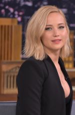 JENNIFER LAWRENCE at The Tonight Show Starring Jimmy Fallon in New York 11/18/2015