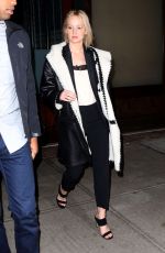JENNIFER LAWRENCE Heading to Hamilton on Broadway 11/29/2015