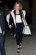 JENNIFER LAWRENCE Heading to Hamilton on Broadway 11/29/2015