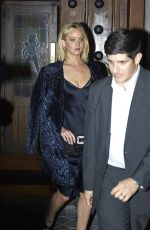 JENNIFER LAWRENCE Leaves Asador Donostiarra in Madrid 11/10/2015