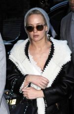 JENNIFER LAWRENCE Night Out in New York 11/20/2015
